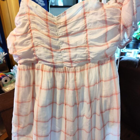 SHIP FREE, NWT Women's Puff Sleeve A-Line Dress - Universal Thread Size S - Picture 3 of 10